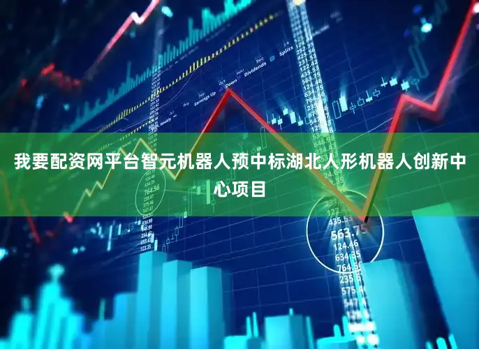 我要配资网平台智元机器人预中标湖北人形机器人创新中心项目